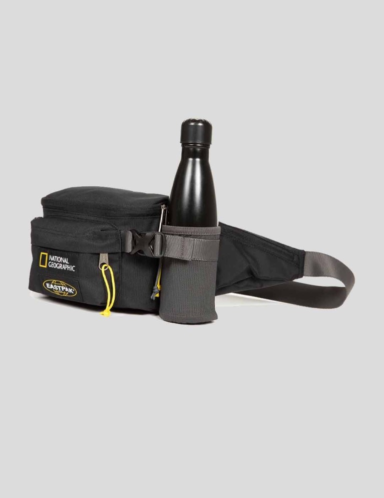 Riñonera EASTPAK x national geographic bumbag black